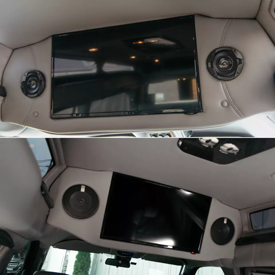 Укротили мексиканскую фиесту на колесах! Тюнинг Chevrolet Express: комплексная шумоизоляция и новая акустика, установка дополнительного оборудования, ремни безопасности с уникальным дизайном